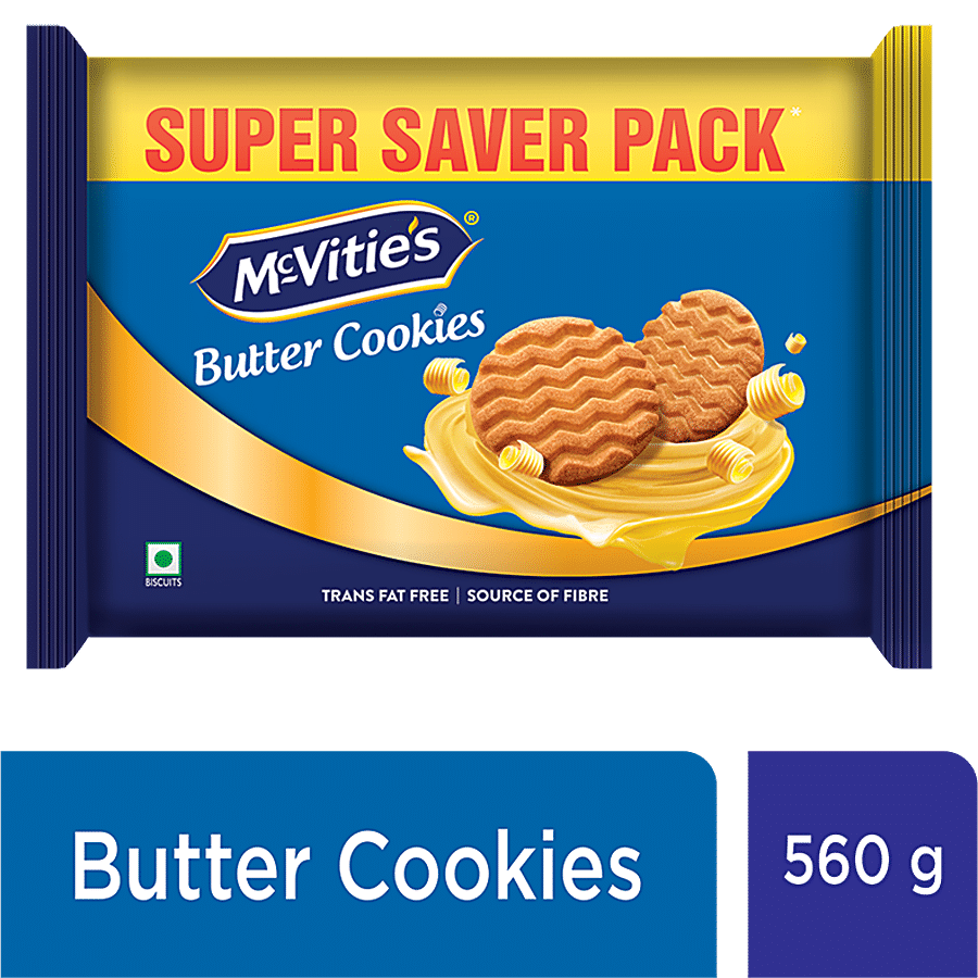 McVitie's Butter Cookies, 70 g (Pack of 8)