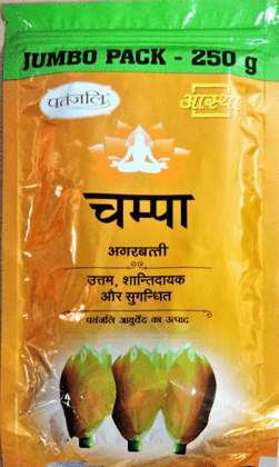 AASTHA AGARBATTI CHAMPA  250 GM (48 PC)