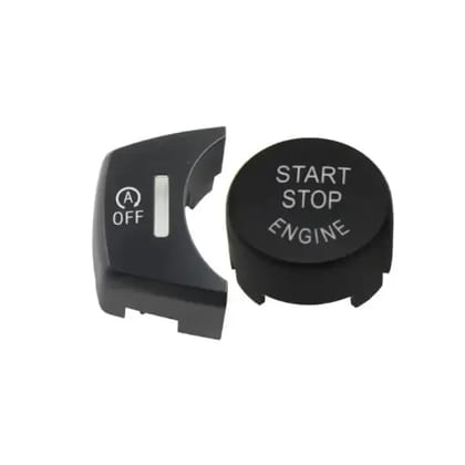 Car Craft Start Stop Button Switch Compatible With Bmw X3 F25 2011-2017 X4 F26 2013-2018 Start Stop Button Switch Black 61319291694-1 61319291690-1 61319153831-1 A