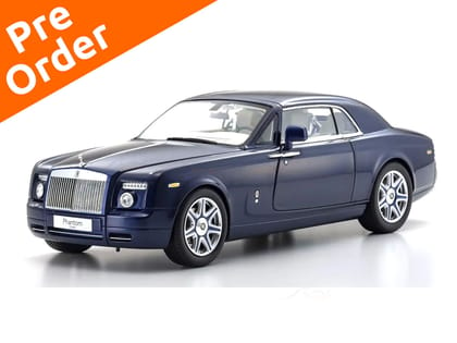 PreOrder : Rolls-Royce Phantom Coupe Blue 1:18 Kyosho diecast scale model car