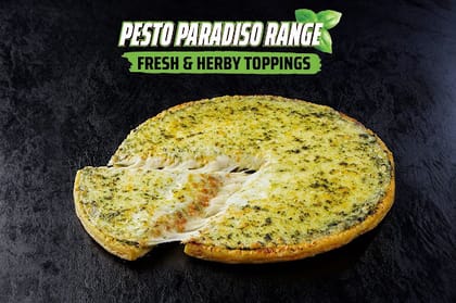 Pesto Margherita Paradiso Medium Pizza (Serves 2)