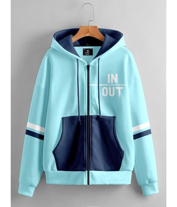 CODEZ - Turquoise Cotton Blend Boys Sweatshirt ( Pack of 1 ) - None