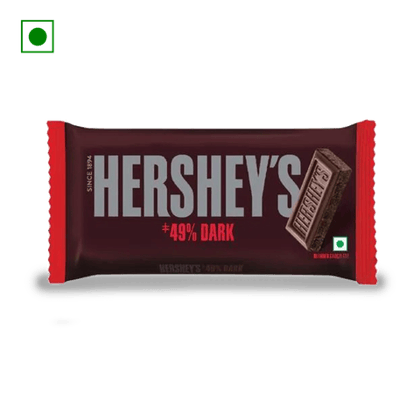 Hersheys Dark Bar 49% Dark, Blended Chocolate, 100 gm Bar