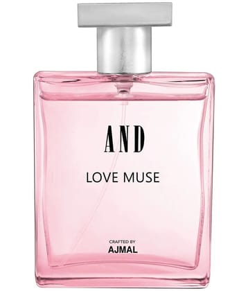 And Love Muse Eau De Perfume 100ML LongLasting Scent Spray Gift For Women Crafted By Ajmal Pack of 1