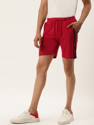 MENS PREMIUM COTTON SOLID SHORTS-S-38