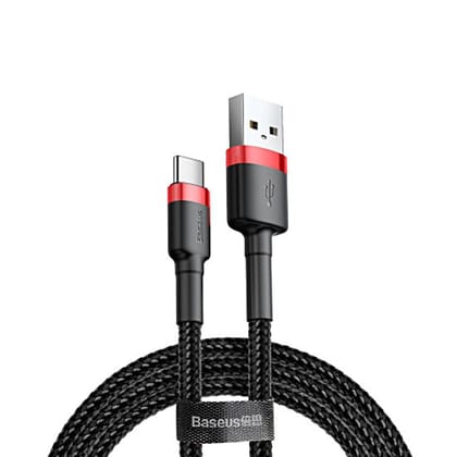 Baseus Cafule Cable USB for Type-C CATKLF-C91_-2m / Red Black