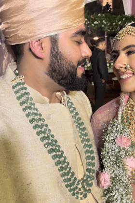 GROOM'S WEDDING 5 LAYERED MALA - SAGE GREEN COLOUR