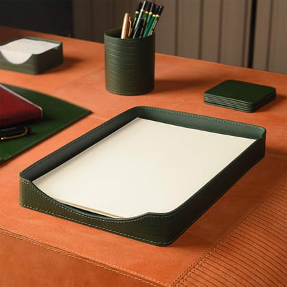 Sterling A4 Papertray Green-Green