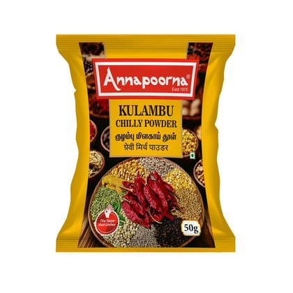 Annapoorna Kulambu Chilly Powder 50g