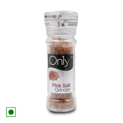 On1y Pink Salt Grinder, 100 gm Bottle