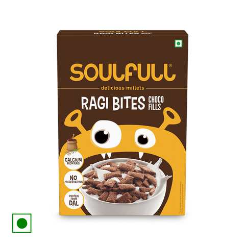 Soulfull Ragi Bites - Choco Fills, 250 gm Box