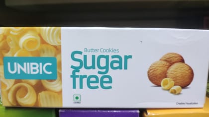 Unibic sugar free butter cookies