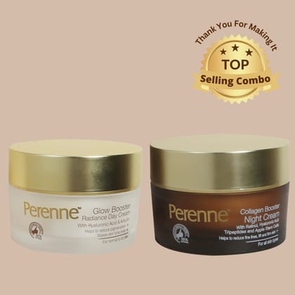 A.M. P.M. Combo with Retinol, Tripeptide, Apple stem cells, Vitamin E, C & B5