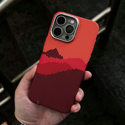 iPhone 14 Series Aramid Carbon Fiber Attractive Case With Camera Bumper-iPhone 14