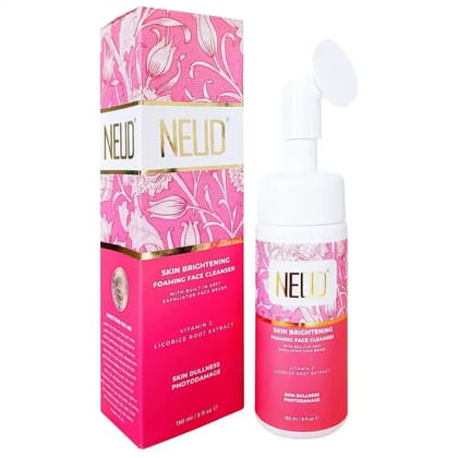 NEUD Skin Brightening Foaming Face Cleanser With Vitamin C and Licorice - 150 ml-1 Pack