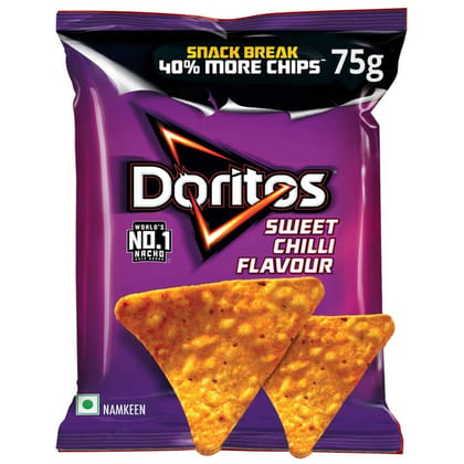 Doritos Sweet Chilli Flavoured Nachos 75 Gms