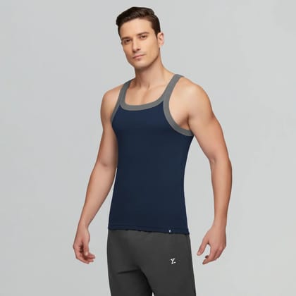 Pace Square Neck Vest Estate Blue S