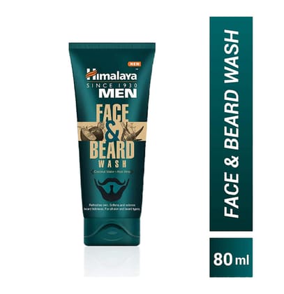 Himalaya Men Face & Beard Wash, 80 ml