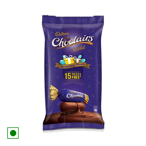 Cadbury Choclairs Gold, 100 Pcs Pouch