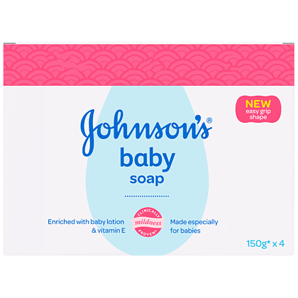 Johnson's Baby Soap, 3+1 x 150gm