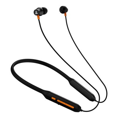 Rockerz 255 ARC | Wireless Bluetooth Neckband with ENx™ Technology, playback for 30 hours nonstop, BEAST™ Mode, Bluetooth v5.2 Cosmos Black