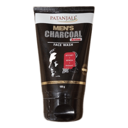 MEN'S CHARCOAL ACTIVE FACE WASH 100 GM