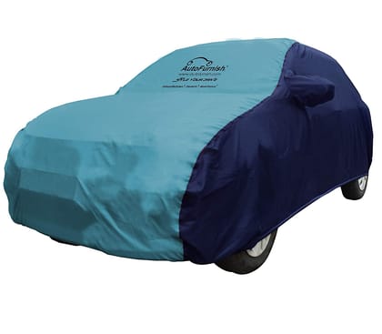 Mini Cooper Countryman Coupe Car Body Cover, Triple Stitched, Heat & Water Resistant with Side Mirror Pockets (SPORTY Series)-Sporty Aqua