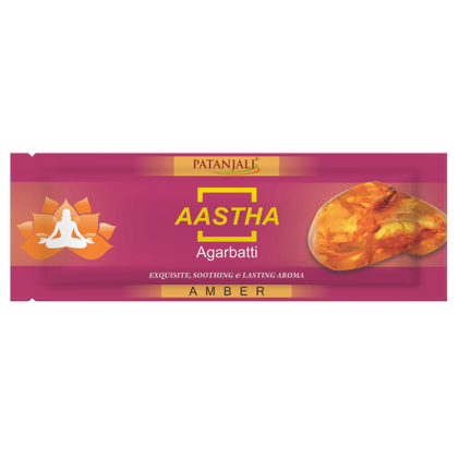 AASTHA AGARBATTI AMBER - 25 GM