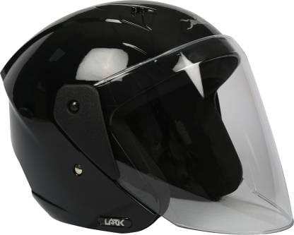 TVS Helmet Full Face Motorbike Helmet (Black-BE)