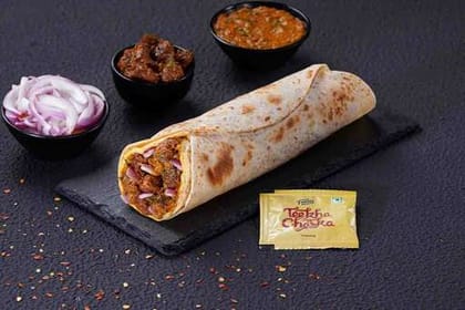 (New & Improved) Crispy Baked Zaikedar Mutton Bhuna Wrap