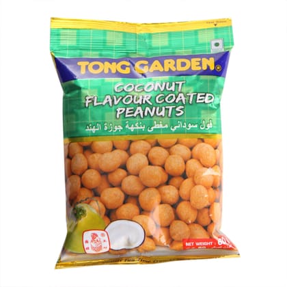 Tong Garden Coconut Flavour Coated Peanut, 60 gm