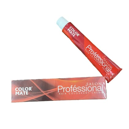 Color Mate Salon Professional Hair Colourant Creme Blonde 7.0 80gm-Color Mate Salon Professional Hair Colourant Creme Blonde 7.0 80gm