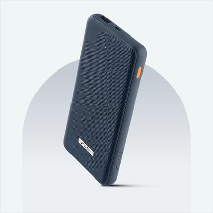 10000 mAh Ultra slim 12W Power Bank-Blue