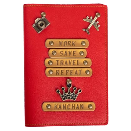 Work Save Travel Repeat (HER) - Passport Cover