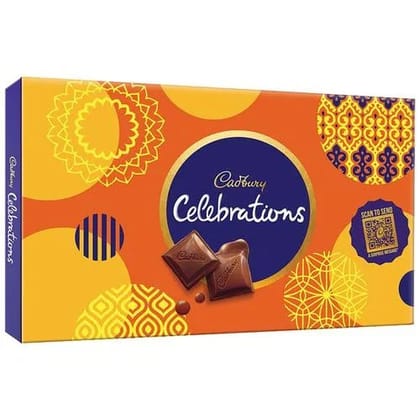 Cadbury Celebrations Gift Pack Assorted Chocolates, 130.9 gm