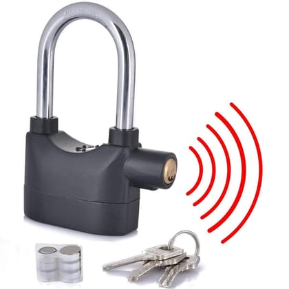 SecureGuard Alarm Lock | Heavy-Duty Lock with Built-In 110dB Alarm for Enhanced Security-1