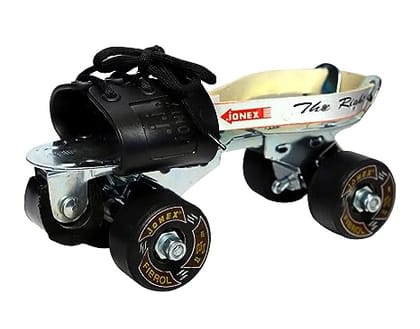 JJ JONEX Fibrol with Brake Adjustable Quad Roller Skates  by Total Sporting And Fitness Solutions Pvt Ltd