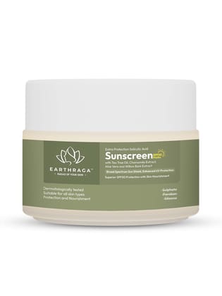 Earthraga Extra Protection Salicylic Acid Sunscreen SPF 50 Matte