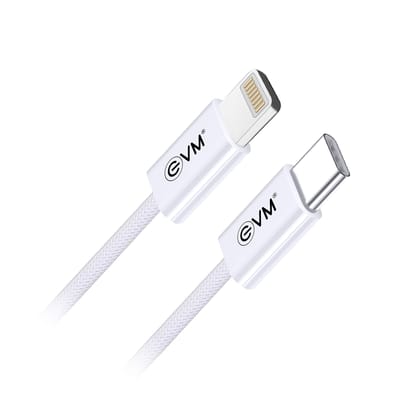 EVM CL-03 Type-C to Lightning Charging & Data Cable 1 Meter long, 3 Amp Strongest Charging & Sync 