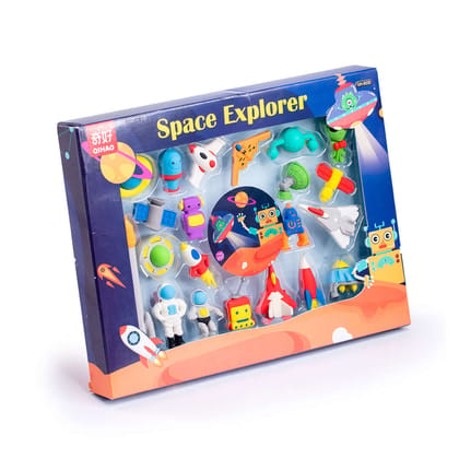 Space Theme Eraser Set