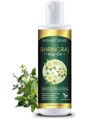 Bhringraj Hair Oil with Bhringraj & Amla for Intense Hair Treatment Hair Oil