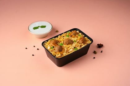 Hyderabadi Meat Ball mini Biryani