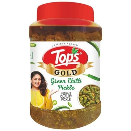 Tops Green Chilli Pickle 950 Gms