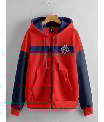 CODEZ - Red Cotton Blend Boys Sweatshirt ( Pack of 1 ) - None