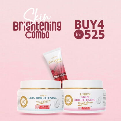 Buy 4 @ ₹525 – Skin Brightening Care Combo