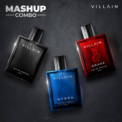 Villain Mashup Combo Set of 3 x100 ml - Classic Hydra Snake-Villain Mashup Combo (Set of 3 x100 ml) - Classic, Hydra, Snake