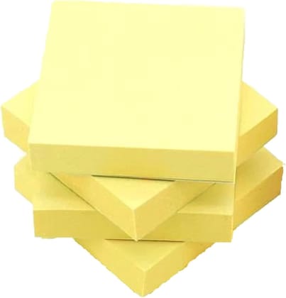 Sticky Notes, 3" x 3" , Pastel Yellow Sticky Notes for Home School and Office (Pack of 1, 400 Sheets)