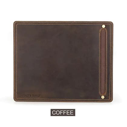 Genuine Leather Mouse Pad-Brown