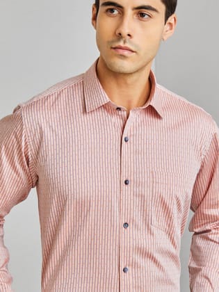 Orange Striped Shirt-M/38