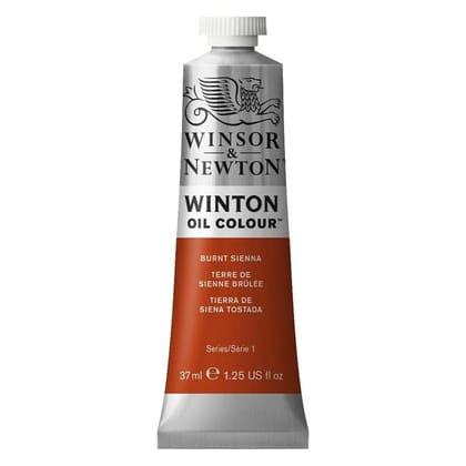 Winsor & Newton Winton Oil Colour 37Ml (Choose Colour)-BURNT SIENNA